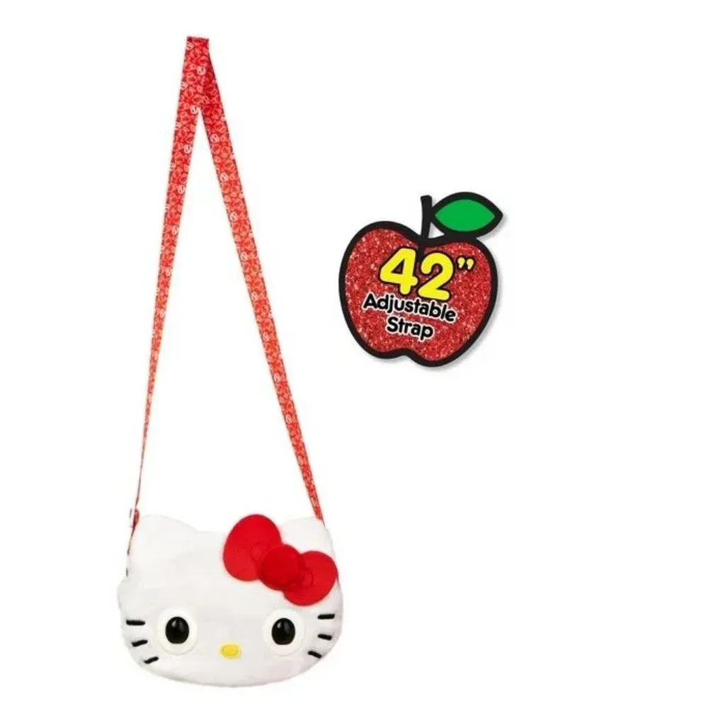 NEW Hello Kitty Purse Pets 30 Sounds Blinking Eyes Interactive Crossbody bag